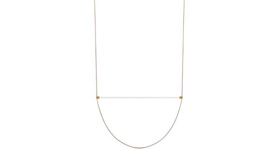 OrielleOrielle - Orielle Suspension Light, Large, Tan and Brass