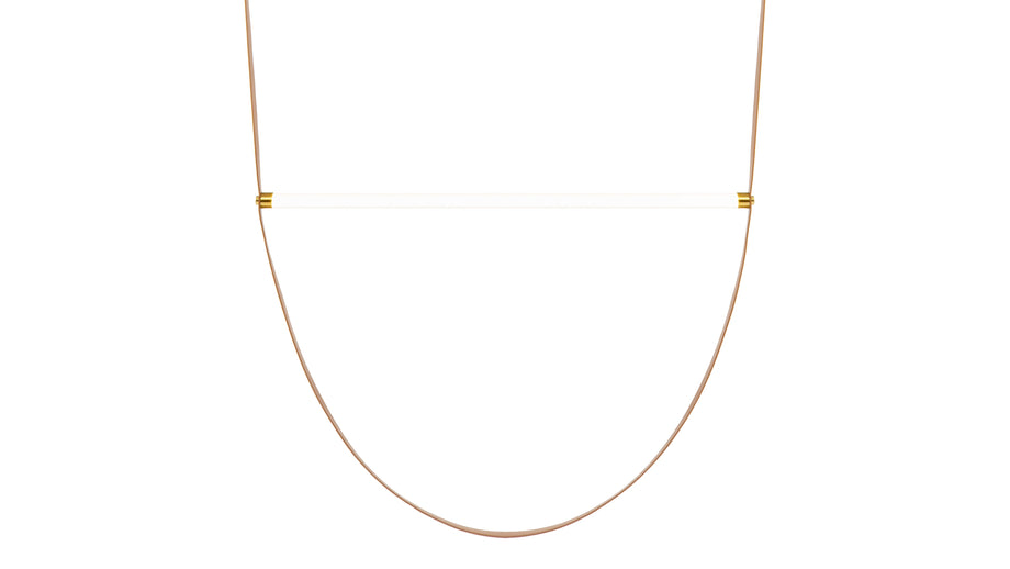 OrielleOrielle - Orielle Suspension Light, Large, Tan and Brass