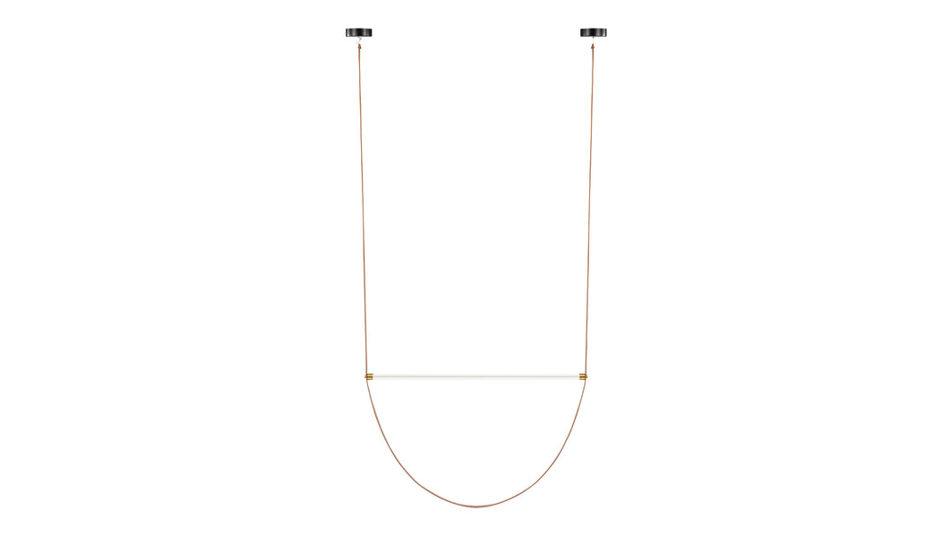 OrielleOrielle - Orielle Suspension Light, Large, Tan and Brass