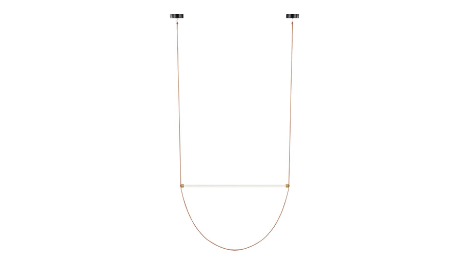 OrielleOrielle - Orielle Suspension Light, Large, Tan and Brass