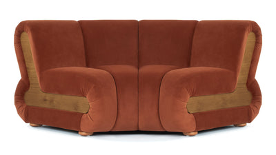 River - Russet Plush Velvet - Image 1