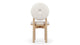 Hanna - Hanna - Hanna Dining Chair, Pearl Boucle - Image 4
