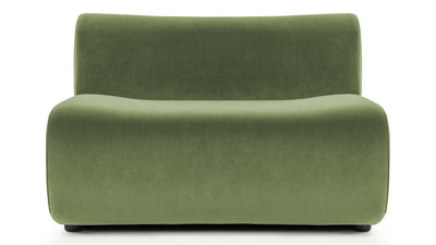 Leo - Leo - Leo Module, Armless, Lichen Plush Velvet - Image 1