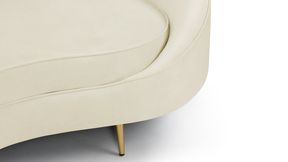 SofieSofie - Sofie Sofa, Porcelain Velvet