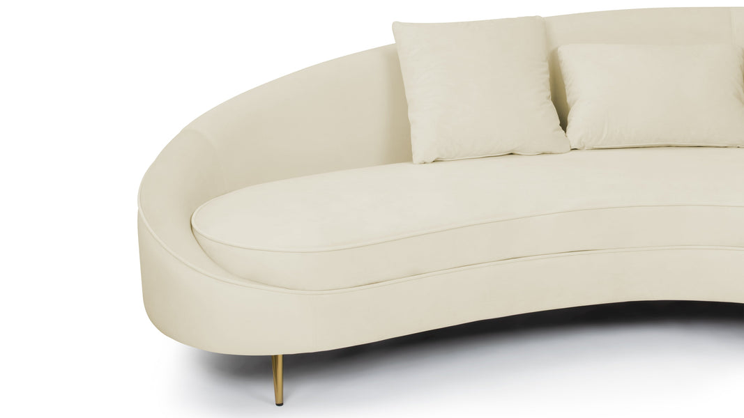SofieSofie - Sofie Sofa, Porcelain Velvet