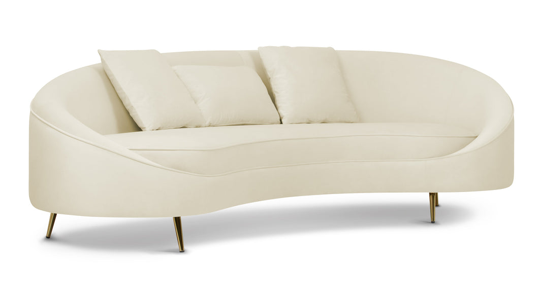 SofieSofie - Sofie Sofa, Porcelain Velvet