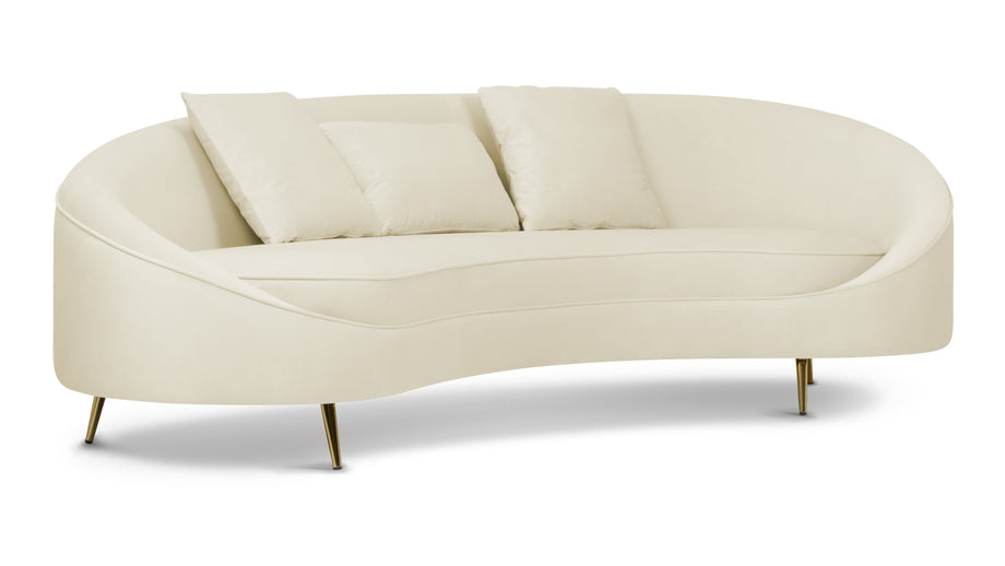 SofieSofie - Sofie Sofa, Porcelain Velvet