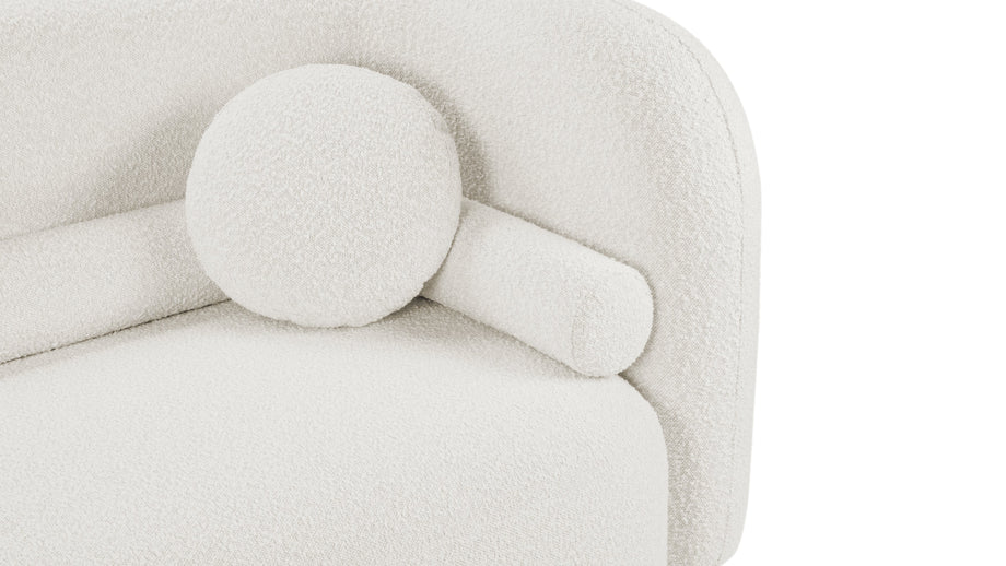 CleoCleo - Cleo Sofa, Pearl Boucle