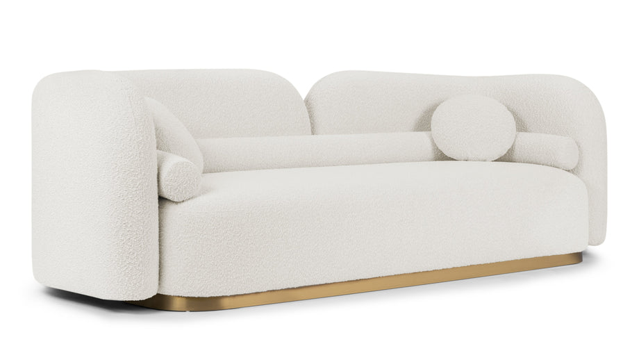 CleoCleo - Cleo Sofa, Pearl Boucle