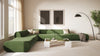 Leo - Leo - Leo Sectional, Left Corner, Lichen Plush Velvet - Image 6