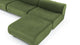 Leo - Leo - Leo Sectional, Right Chaise, Lichen Plush Velvet - Image 5