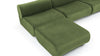 Leo - Leo - Leo Sectional, Left Chaise, Lichen Plush Velvet - Image 5