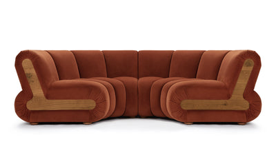 River - Russet Plush Velvet - Image 1