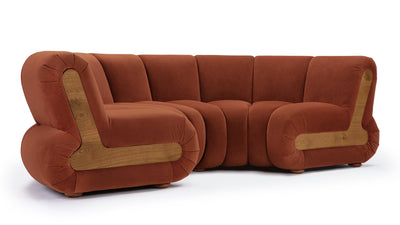 River - Russet Plush Velvet - Image 2