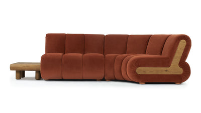River - Russet Plush Velvet - Image 1