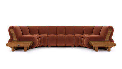River - Russet Plush Velvet - Image 1
