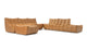 Tyge - Tyge - Tyge Sectional, Large Right Corner, Bourbon Vegan Leather - Image 2
