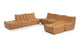 Tyge - Tyge - Tyge Sectional, Large Left Corner, Bourbon Vegan Leather - Image 6