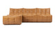 Tyge - Tyge - Tyge Sectional, Left Chaise, Bourbon Vegan Leather - Image 1