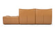 Tyge - Tyge - Tyge Open End Sofa, Right, Bourbon Vegan Leather - Image 4