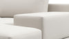 Alessio - Alessio - Alessio Outdoor Module, Right Arm Chaise, Shell Performance Weave - Image 6