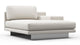 Alessio - Alessio - Alessio Outdoor Module, Right Arm Chaise, Shell Performance Weave - Image 2
