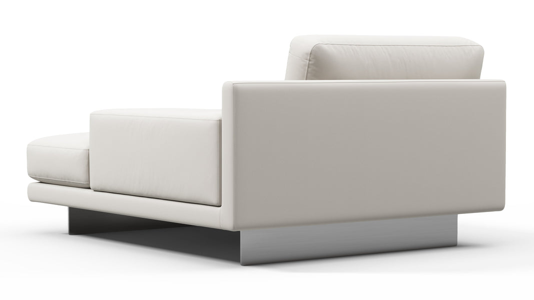 AlessioAlessio - Alessio Outdoor Module, Right Arm Chaise, Shell Performance Weave