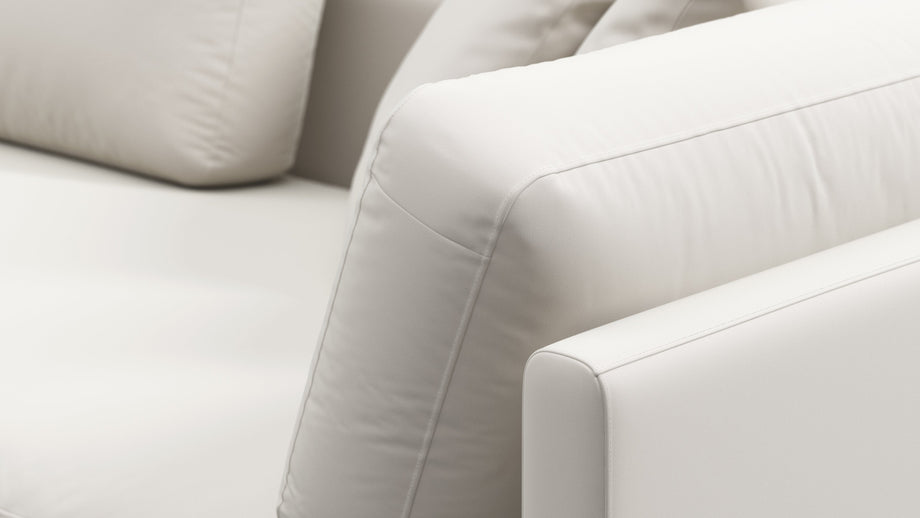 AlessioAlessio - Alessio Outdoor Module, Three Seater Sofa, Left Arm, Shell Performance Weave