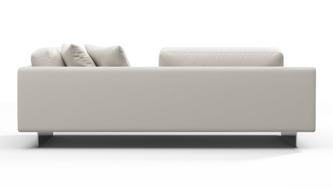 AlessioAlessio - Alessio Outdoor Module, Three Seater Sofa, Left Arm, Shell Performance Weave