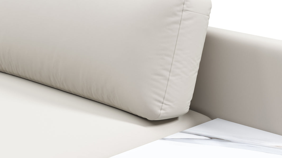 AlessioAlessio - Alessio Outdoor Module, Armless Two Seater, Right, Shell Performance Weave
