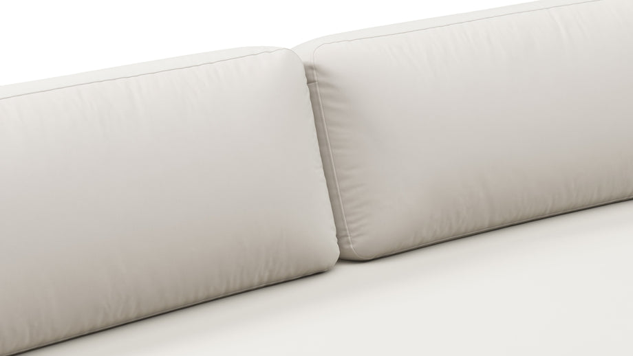 AlessioAlessio - Alessio Outdoor Module, Armless Two Seater, Right, Shell Performance Weave
