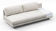 Alessio - Alessio - Alessio Outdoor Module, Armless Two Seater, Right, Shell Performance Weave - Image 3