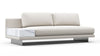 Alessio - Alessio - Alessio Outdoor Module, Armless Two Seater, Left, Shell Performance Weave - Image 2