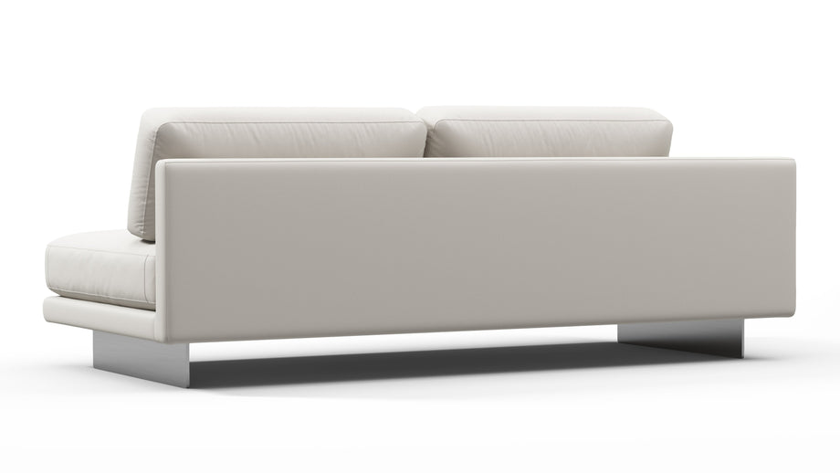AlessioAlessio - Alessio Outdoor Module, Armless Two Seater, Left, Shell Performance Weave