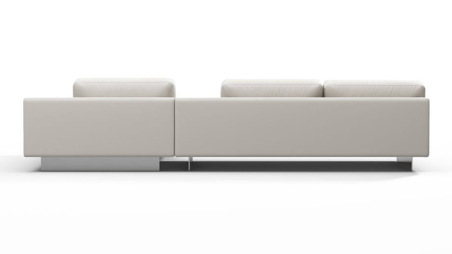 AlessioAlessio - Alessio Outdoor Sectional, Right Chaise, Shell Performance Weave