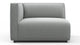 Bond - Bond - Bond Outdoor Module, Left Arm, Dove Grey Performance Weave - Image 1