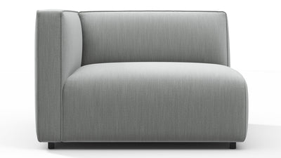 Bond - Bond - Bond Outdoor Module, Left Arm, Dove Grey Performance Weave - Image 1