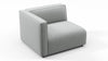 Bond - Bond - Bond Outdoor Module, Left Arm, Dove Grey Performance Weave - Image 3