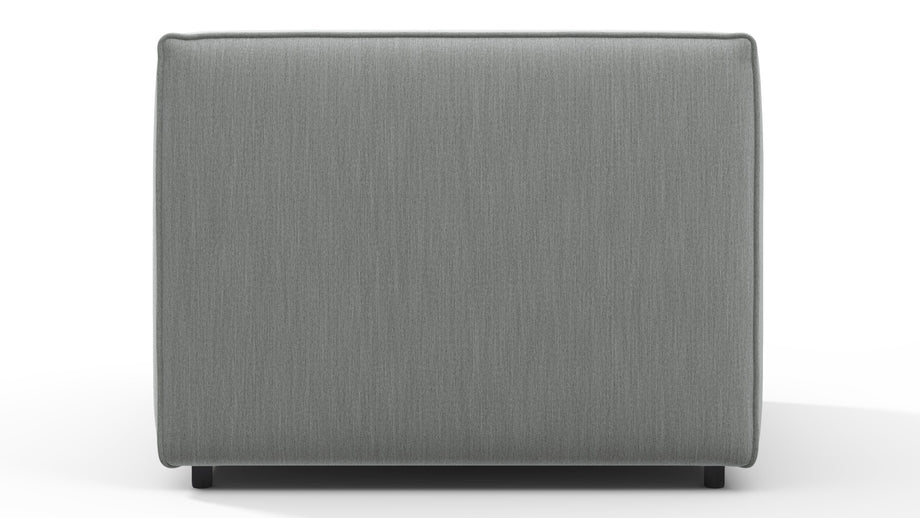 BondBond - Bond Outdoor Module, Left Arm, Dove Grey Performance Weave