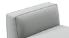 Bond - Bond - Bond Outdoor Module, Armless, Dove Grey Performance Weave - Image 7