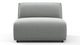 Bond - Bond - Bond Outdoor Module, Armless, Dove Grey Performance Weave - Image 1