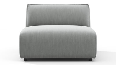 Bond - Bond - Bond Outdoor Module, Armless, Dove Grey Performance Weave - Image 1