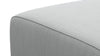 Bond - Bond - Bond Outdoor Module, Ottoman, Dove Grey Performance Weave - Image 5
