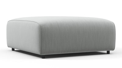 Bond - Bond - Bond Outdoor Module, Ottoman, Dove Grey Performance Weave - Image 2