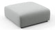 Bond - Bond - Bond Outdoor Module, Ottoman, Dove Grey Performance Weave - Image 3