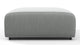 Bond - Bond - Bond Outdoor Module, Ottoman, Dove Grey Performance Weave - Image 4