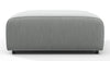 Bond - Bond - Bond Outdoor Module, Ottoman, Dove Grey Performance Weave - Image 4