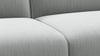 Bond - Bond - Bond Outdoor Sectional, Open End, Right, Dove Grey Performance Weave - Image 6