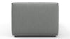Bond - Bond - Bond Outdoor Sectional, Open End, Right, Dove Grey Performance Weave - Image 4