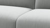 Bond - Bond - Bond Outdoor Sectional, Open End, Left, Dove Grey Performance Weave - Image 6
